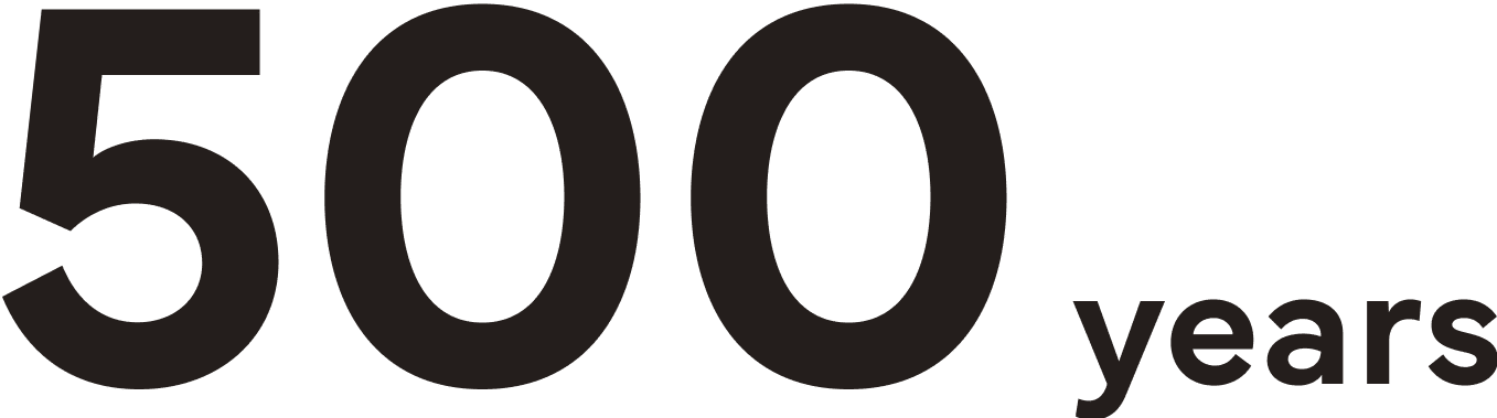 500 years